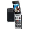 BRONDI AMICO SUPER TV (GUNMETAL GREY) - TELEFONO CELLULARE PER ANZIANI - TASTO S