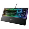 STEELSERIES APEX 3 TASTIERA DA GAMING IT ILLUMINAZIONE RGB A 10 ZONE POGGIAPOLSI