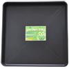garland Vassoio nero in plastica rigida sottovaso robusto resistente Garland 60x60x7 cm