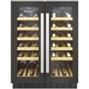Candy CCVB60D/1 Cantinetta Vino Libera Installazione - 2 zone - Nero 38 Bottigli