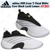 adidas DON Issue 7 Cloud White Core Black Lucid Lemon JS1301 taglia uomo