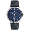 Lorenz Orologio Lorenz Charleston Automatico 030275BB Watch Pelle Blu Uomo 38mm