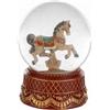 Subitodisponibile Boule de Neige con Cavalluccio natalizio e musica 12x12x17.5 cm 1G9G