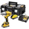 DEWALT DCF891H2T-QW Avvitatore impulsi 18V 2 batterie 5ah powerstack 1/2" 812 Nm