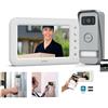 AVIDSEN KIT VIDEOCITOFONO WIFI CHIAMATA CELLULARE ELIA MONITOR 7 POLLICI 112292