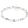 Comete Bracciale Donna COMETE FILI DI PERLE ACQUADOLCE ORO SFERE DIAMANTATE codice BRQ1