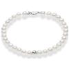 Comete Bracciale Donna COMETE FILI FANTASIA PERLE SFERA ORO 18 KT codice BRQ347B
