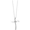 Comete Collana Donna COMETE CROCE GIROCOLLO ORO DIAMANTI codice GLB1331