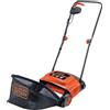 Black & Decker BLACK+DECKER ARIEGGIATORE GIARDINO ELETTRICO GD300-QS CESTO 30 LT 600 W 30 CM