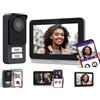 Philips Kit Videocitofono Bifamiliare connesso 3K WI FI Philips chiamata cellulare HD