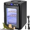 Happybuy Incubatore per Uova per Rettili 25L, Incubatore per Uova per Rettili Neri 5-60 ° C, Espositore per Riscaldamento, Scientifico per Piccoli Rettil, Incubatrice per Uova Automatica, Nero