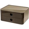 HAN 1x cassettiera ALLISON SMART-BOX, marrone, 2 cassetti, impilabile