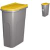 Stefanplast Pattumiera Ecosystem 40 Litri Coperchio Giallo Stefanplast
