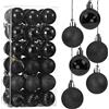 Palline Di Natale, 36Pcs 4Cm Infrangibili Albero Di Natale Palla Decorazioni Opa