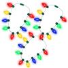 Collana a LED Di Natale, Accessori per Halloween, Accessori Di Natale, Con 9 Lam