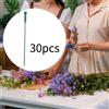 30 tubi per fiori con gambo e tappo per acqua, fiale fiori, negozio di fiori