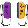 Nintendo Joy-Con Nero, Arancione, Porpora Bluetooth Gamepad Analogico/Digitale N