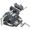 FERVI 0188/100G Morsa a croce per trapano a colonna con base girevole max 90 mm