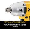 DeWalt Avvitatore impulsi 18v 3/4 " 950Nm 3 velocita' solo corpo DEWALT DCF897NT-XJ