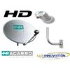 Fracarro Kit Parabola satellitare Fracarro completa staffa da muro antenna parabolica