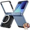 Spigen NUOVA custodia Spigen Tough Armor Pro MagFit Galaxy Z Flip7 Sierra Blue Hinge...