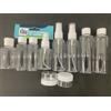 KIT FLACONI DA VIAGGIO - 10PZ - SET-SPRAY-ML90+ML 100+ML 20+ML80+ML40+ML50