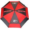 Team Golf NCAA Ombrello da Golf con Guaina Protettiva, Doppia tettoia, Protezione dal Vento, Pulsante di Apertura Automatico, 157,5 cm, Unisex - Adulto, 21169, Georgia Bulldogs, Taglia Unica