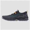 Mizuno Scarpette Uomo Trail Wave Daichi 9 GTX, Running - 51 (Baritone Blue/Capri