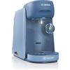 Bosch Tassimo finesse Macchina Capsule TAS16B5, oltre 70 bevande, caffè più intenso a pressione della testa, spegnimento automatico, dosaggio perfetto, salvaspazio, 1400 W, blu lupino