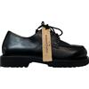 KJORE PROJECT KJØRE PROJECT MARK LOW scarpa uomo pelle nera, suola E.V.A., tacco 3 cm