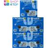 Renata 5 Batteria Renata 317 SR516SW Argento 1.55 V SR62 Orologio Swiss Made NUOVO