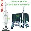 Vorwerk Folletto Folletto VK200 VK 200 NUOVO 36 Mesi Garanzia Sacchetti Sacca Accessori Originale