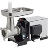 REBER 9500 NCSP Tritacarne corto n° 22 elettrico 600W 0,8 HP piatto in inox