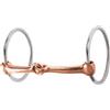 Weaver Equine Weaver Leather Professional Ring Snaffle Bit Features 12,7 cm Rame Bocca