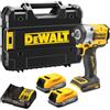 DEWALT DCF921E2T Avvitatore impulsi 1/2 18V brushless 2 batterie power stack
