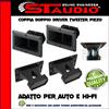 STAUDIO Coppia Doppio Tweeter piezo a tromba 200W car audio SPL DRIVER TWEETER AUTO spl-