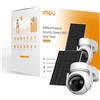 IMOU Cell PT Lite Solar Kit - Telecamera da interno/esterno a batteria ri
