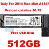 T-BingoGo 256GB 512GB 1TB 2TB SSD FOR APPLE MAC MINI A1347 Late 2014 MGEM2LL/A MGEQ2LL/A