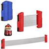 SPORT ONE Rete P/P Roll-Up Estensibile Rosso blu - Giocattolo per Bambini