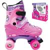 SPORT ONE Pattini Quoddy Girl 35-38 Rosa-viola - Giocattolo per Bambini