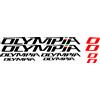 adesivi bici - 10 adesivi OLYMPIA - stickers OLYMPIA mod 2 . 2025