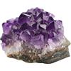 Esemplare di Cluster di Raccolta Druzy di Geode di Quarzo Ametista Grezzo