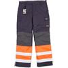 BLÅKLÄDER Blaklader 186915138953D104 - Pantaloni da lavoro invernali da uomo, colore: blu navy/arancione, taglia D104