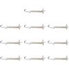 10pcs Gate di recinzione isolato Manicola facile da usare con la molla per