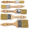 5 Pennelli Pittura Smalti E Vernici, Muri, Legno, Ferro 20/30/40/50/70mm Profess