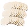 10 cm fai da te in legno naturale bianco placche/dischi rotondi quadrati non