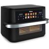 TRISTAR Friggitrice ad Aria Dualzone Flex 10 Litri Potenza 2800W Nero FR 9078 Tristar