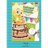 Subitodisponibile Biglietto Auguri Compleanno con rotella da 1 a 9 anni TITTI CON TORTA lo 0DS8