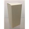 Subitodisponibile PELLE BIANCA Scatola pieghevole 8x8x20 cm 0L6G