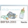 Subitodisponibile 20 PZ Bilgiettino bomboniera NASCITA bambino DA OGGI CI SONO ANCHE IO 08KF